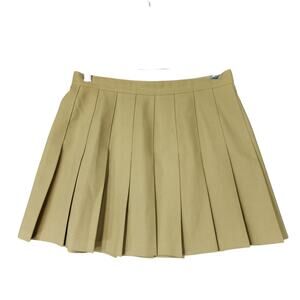 Vtg Head Tennis Skirt 14 Women Beige Pleated USA Schoolgirl Pickleball Golf‎ y2K